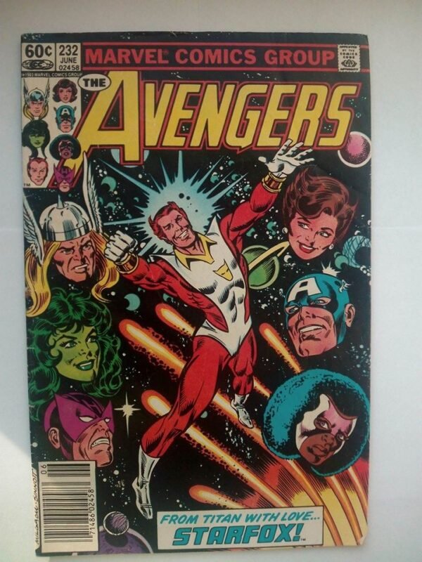Komiks Avengers 232 June 1983