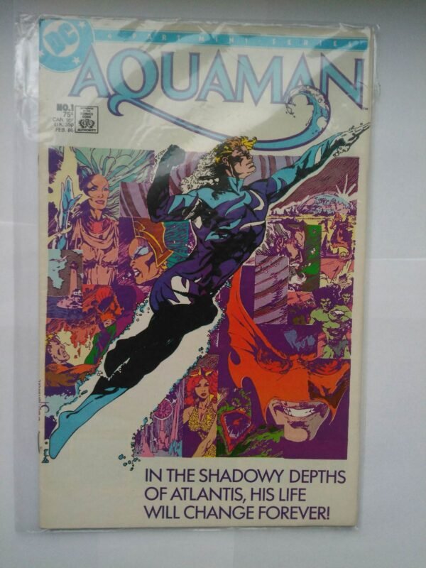Komiks Aquaman 1 Feb 1986