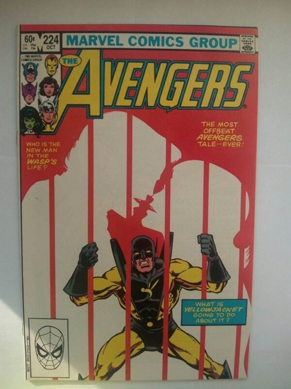 Komiks Avengers 224 October 1982
