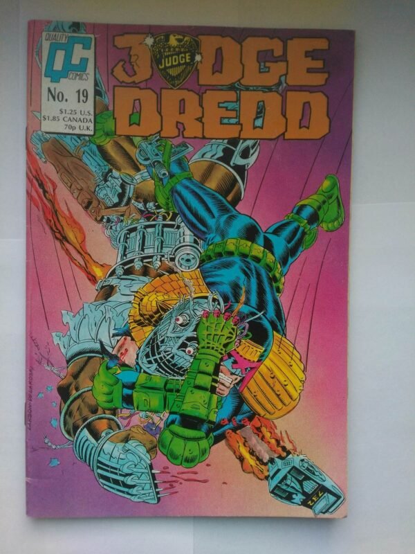 Komiks Judge Dredd 19 1988