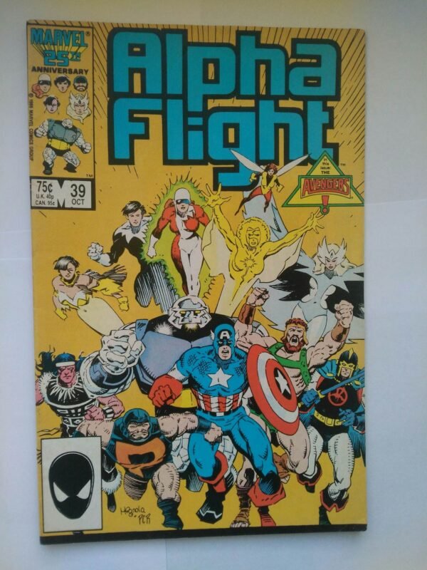 Komiks Alpha Flight 39 October 1986