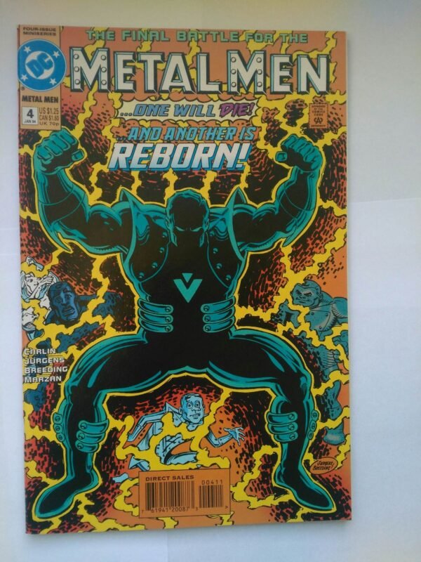 Komiks Metal Men 4 Jan 1994