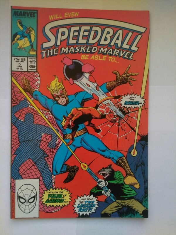 Komiks Speedball 5 Jan 1989
