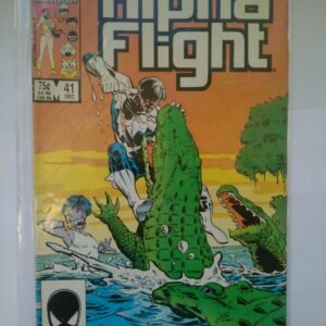 Komiks Alpha Flight 41 Dec 1986 1st App Purple Girl