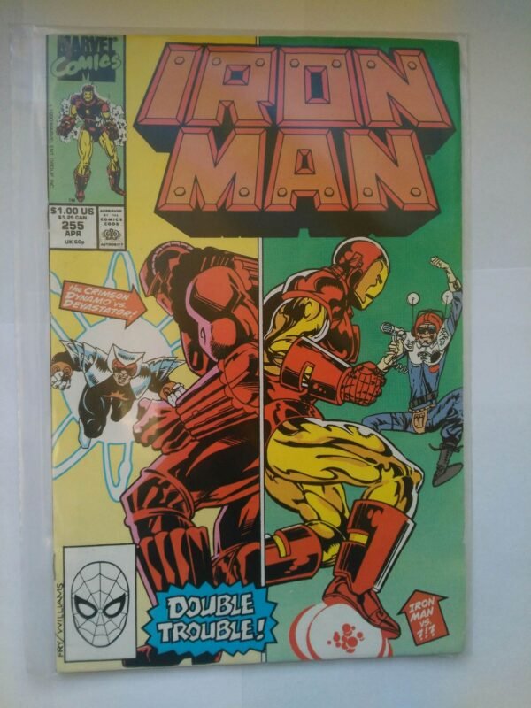 Komiks Iron Man 255 April 1990