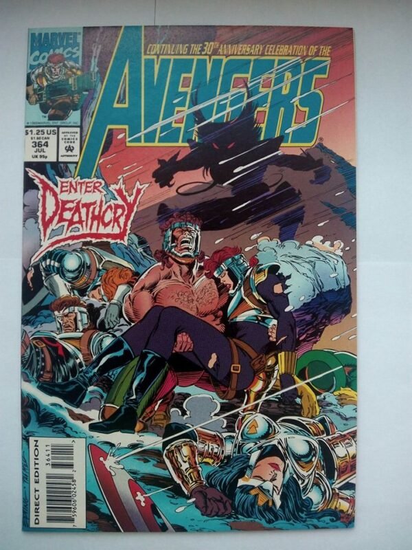 367.jpg Komiks Avengers 364 July 1993