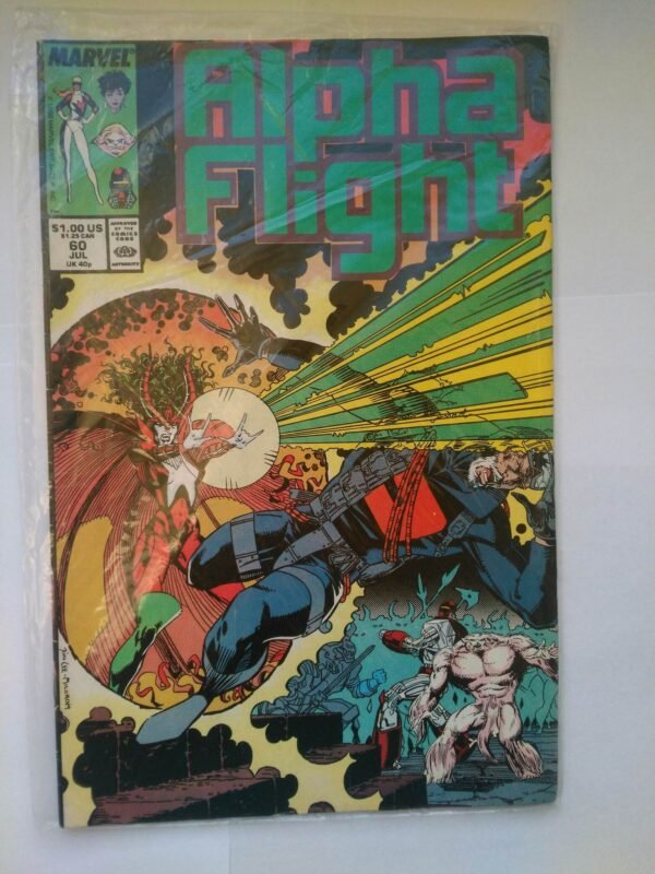 Komiks Alpha Flight 60 July 1988