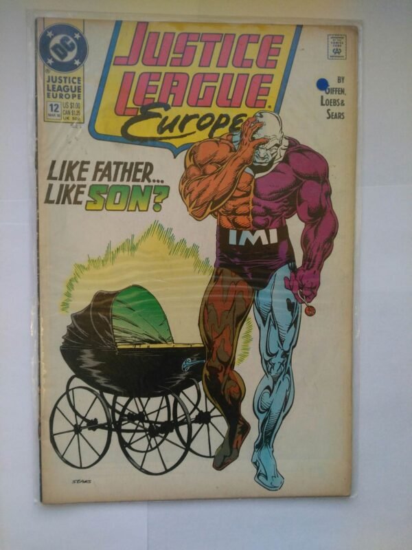 Komiks Justice League Europe 12 March 1990