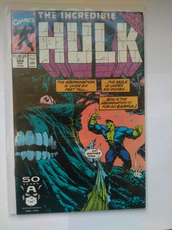 Komiks Hulk 384 August 1991