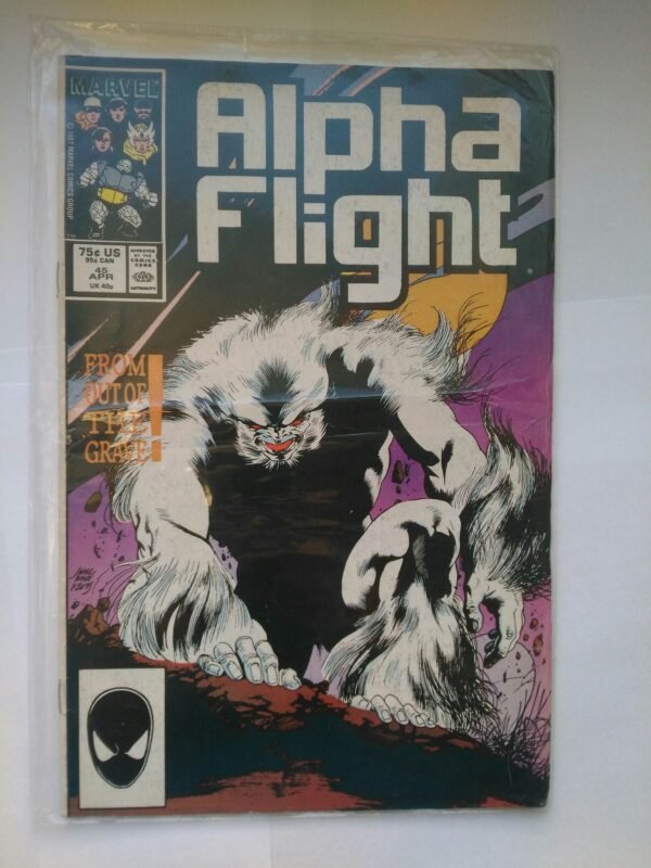 Komiks Alpha Flight 45 April 1987
