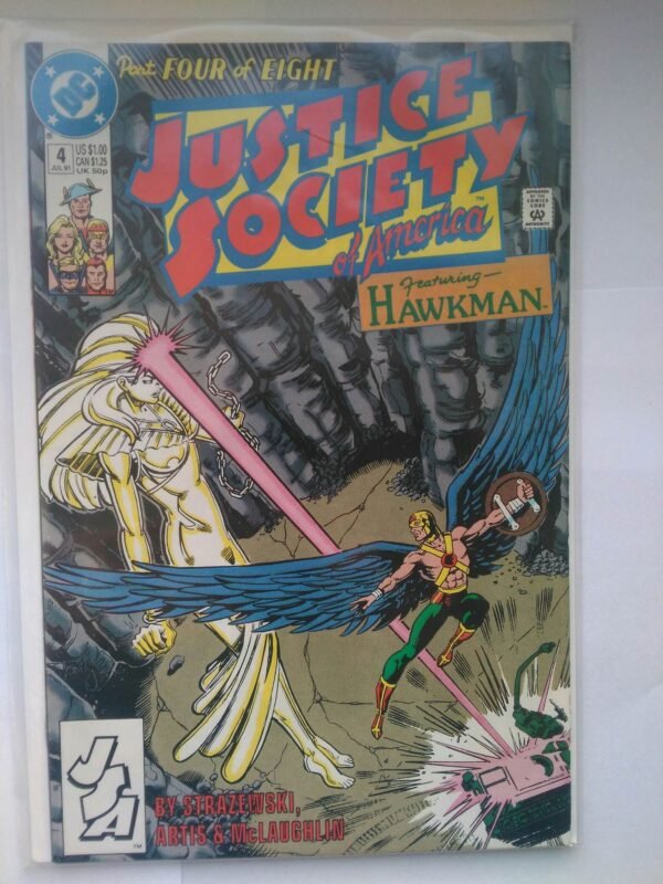 Komiks Justice Society of America 4 July 1991
