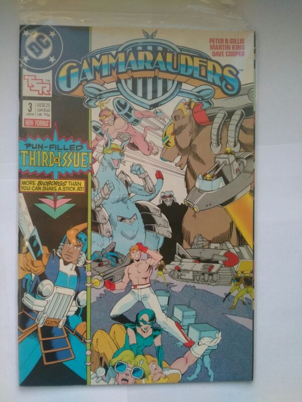 Komiks Gammarauders 3 April 1989