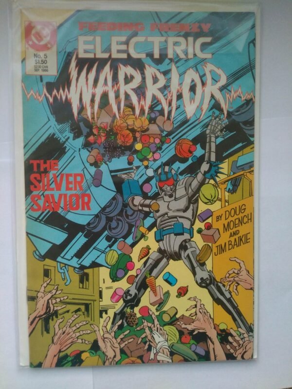 Komiks Electric Warrior 5 Sept 1986