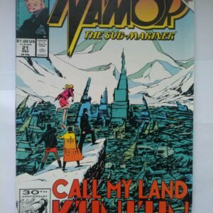 Komiks Namor The Sub-Mariner 21 Dec 1991