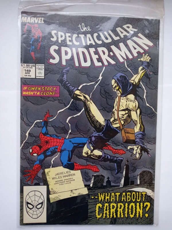 Komiks Spectacular Spiderman 149 April 1989