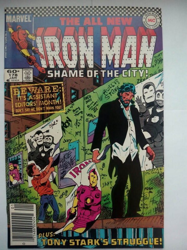 373.jpg Komiks Iron Man 178 January 1984