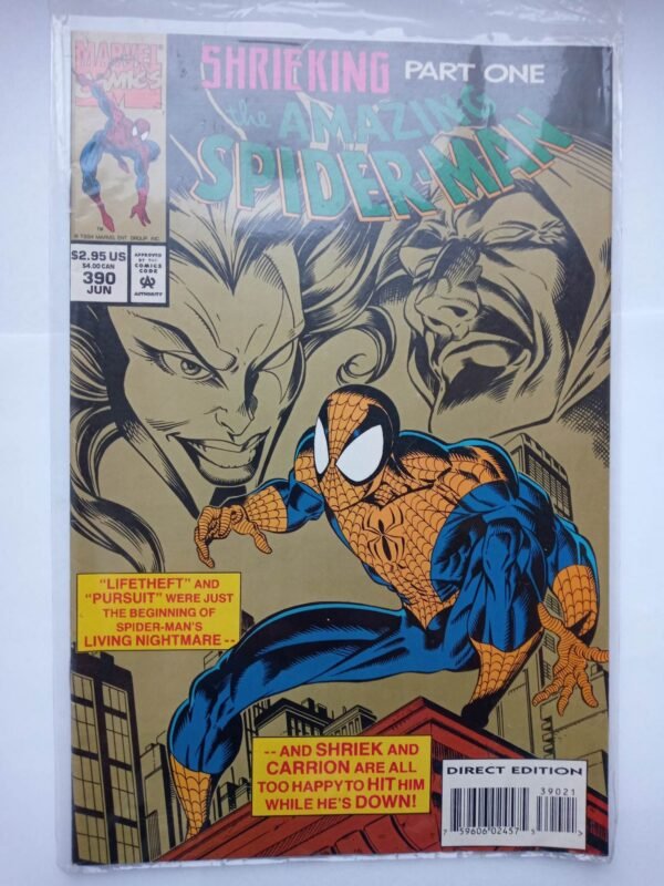 3731.jpg Komiks Amazing Spiderman 390 June 1994