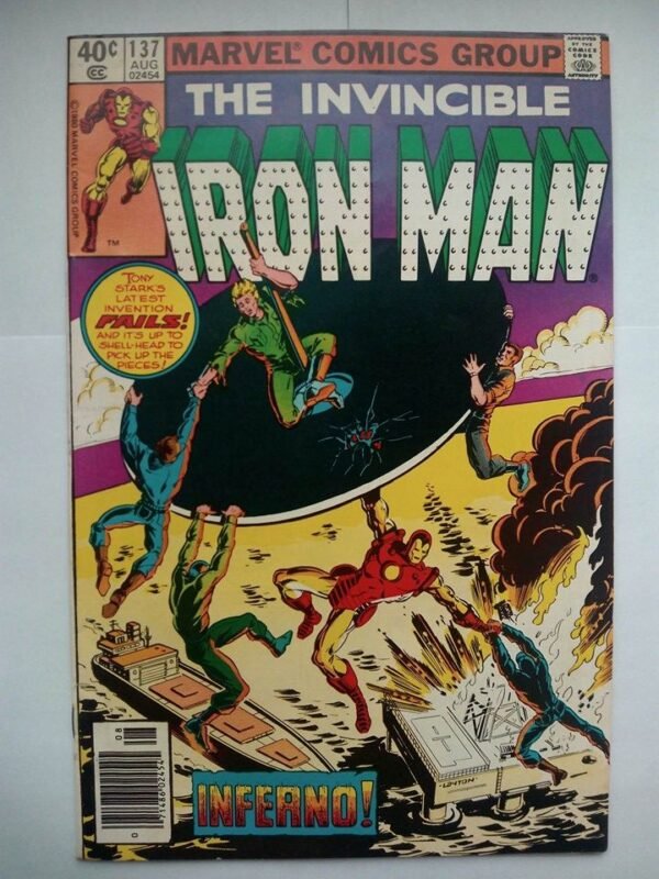 376.jpg Komiks Iron Man 137 August 1980