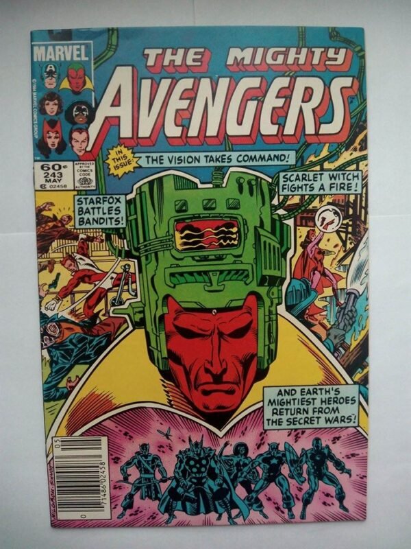 Komiks The Mighty Avengers  243 May 1984
