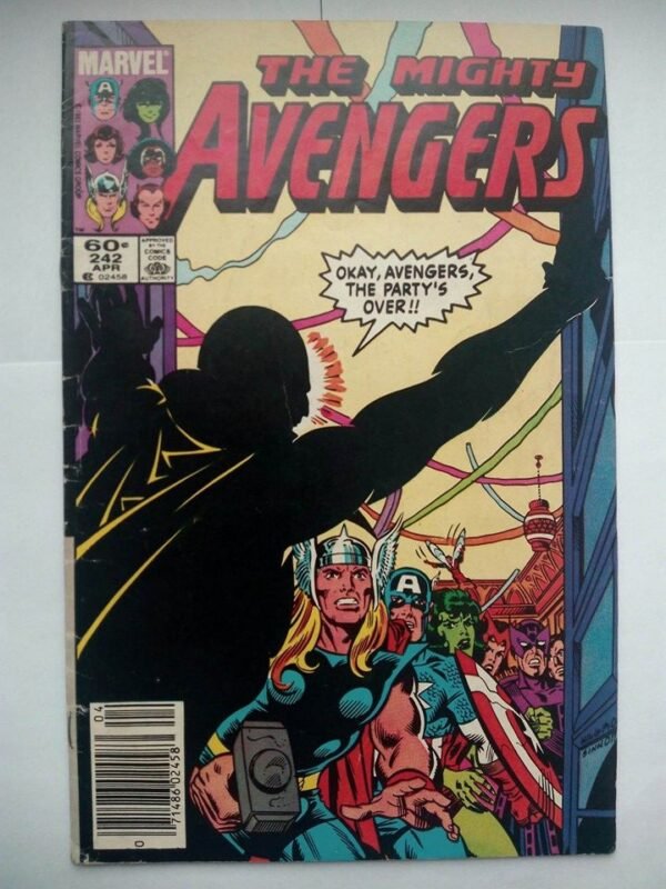 Komiks The Mighty Avengers 242 April 1984
