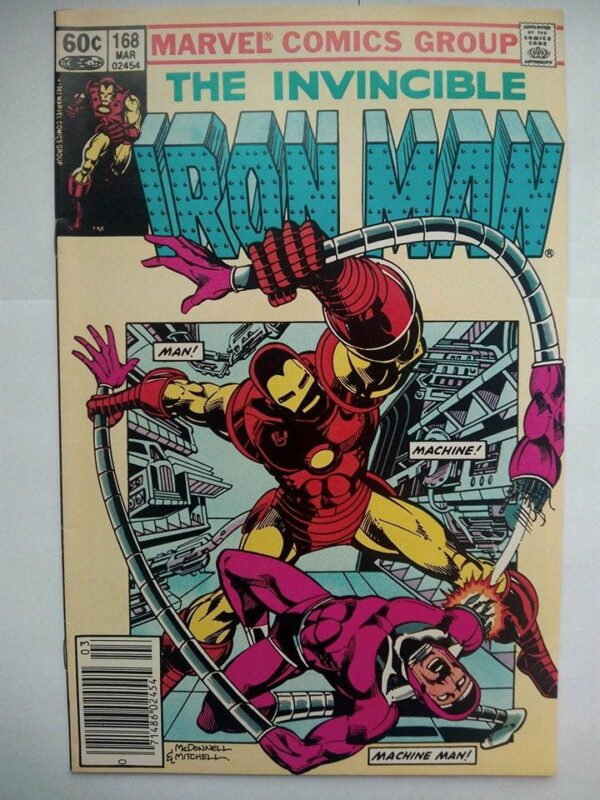 Komiks Iron Man 168 March 1983