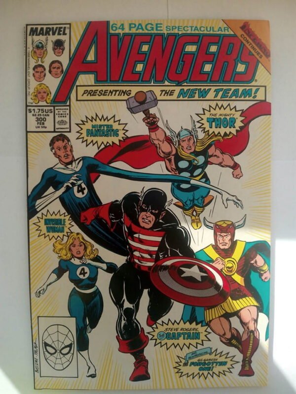 382.jpg Komiks Avengers 64 Pages 300 February 1989