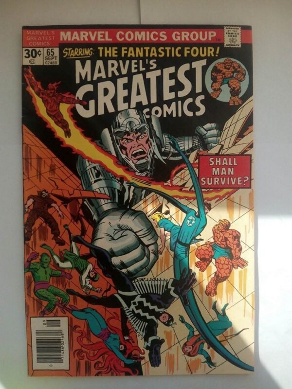 Komiks Marvels Greatest Comics 65 September 1976