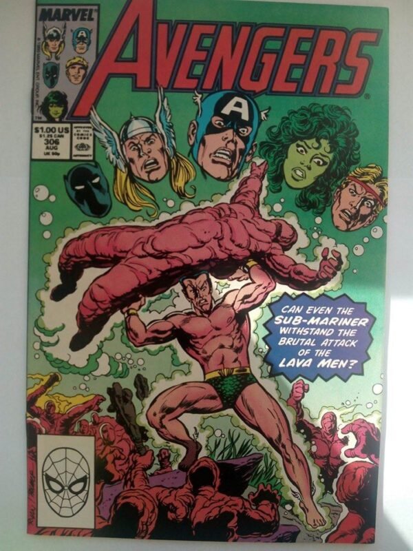 Komiks Avengers 306 August 1989