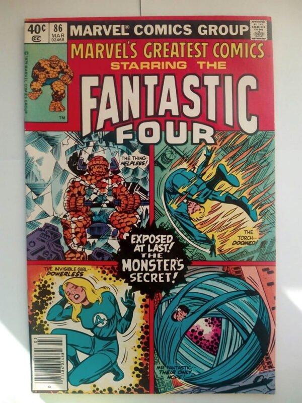 Komiks Marvels Greatest 86 March 1980
