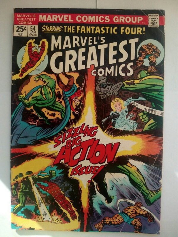 Marvels Greatest Comics 54 January 1975