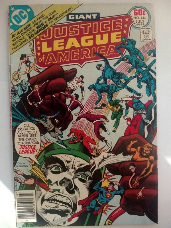 Komiks Justice League of America Giant 144 July 1977