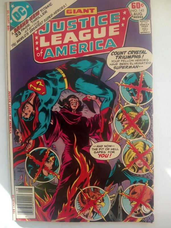 Komiks Justice League of America Giant 145 August 1977
