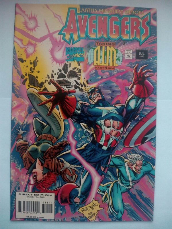 Komiks Avengers 388 July 1995