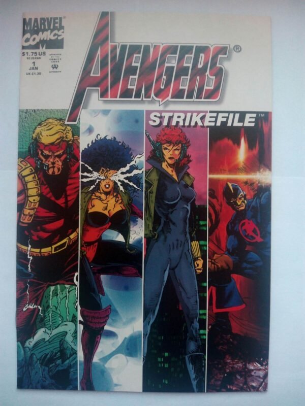 Komiks Avengers Strikefile 1 January 1994