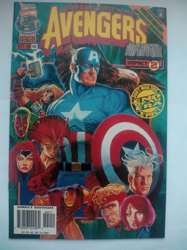 Komiks Avengers 402 September 1996