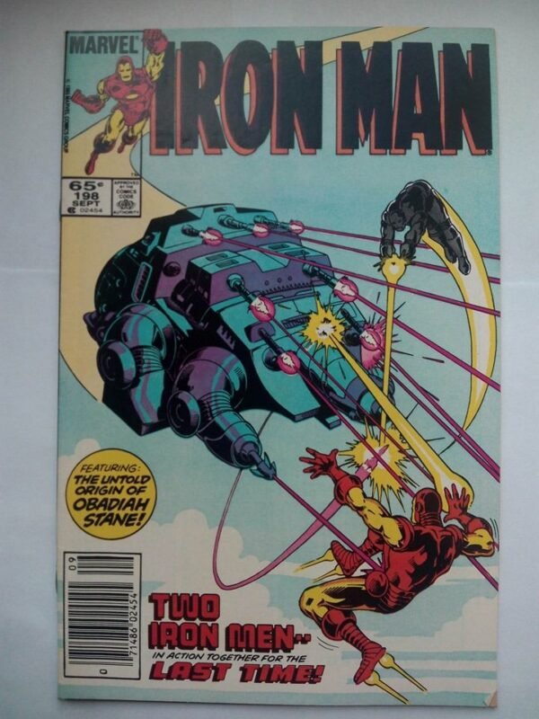 Komiks Iron Man 198 September 1985