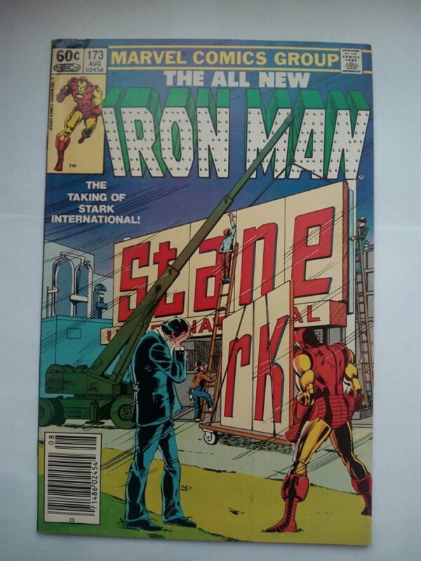 Komiks Iron Man 173 August 1983