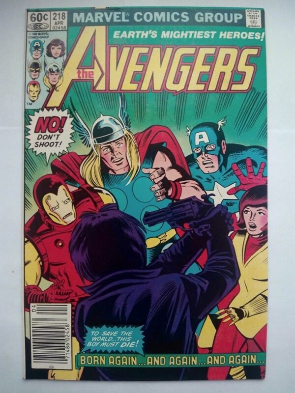Komiks Avengers 218 April 1982