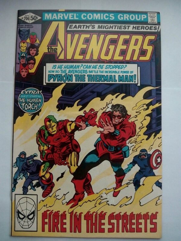 Komiks Avengers 206 April 1981