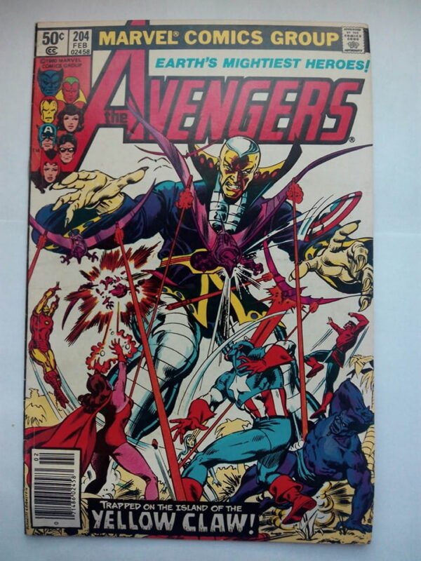 Komiks Avengers 204 February 1981