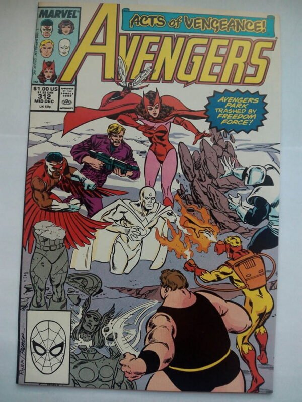 Komiks Avengers 312 December 1988