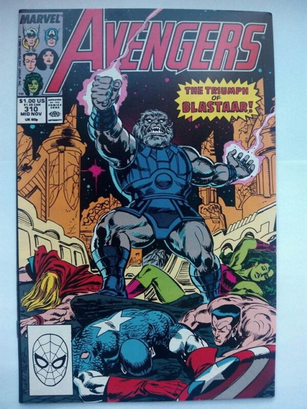 447.jpg Komiks Avengers 318 November 1989