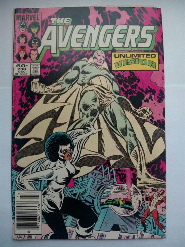 Komiks Avengers 238 December 1983