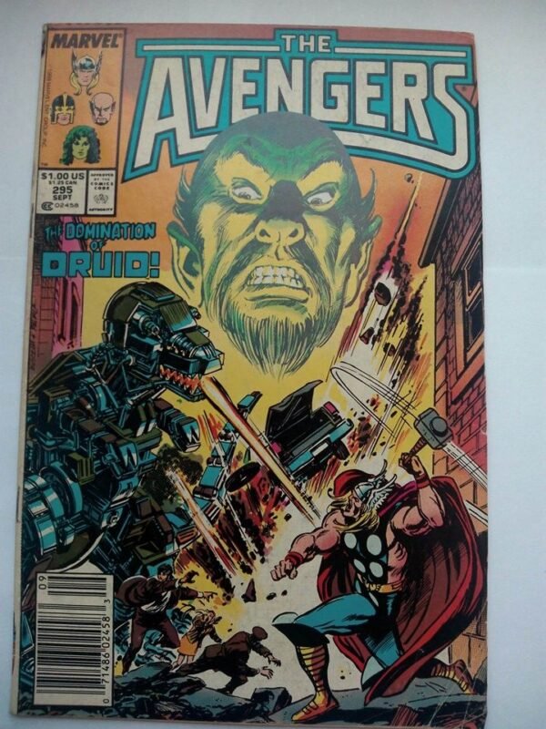 Komiks Avengers 295 September 1988