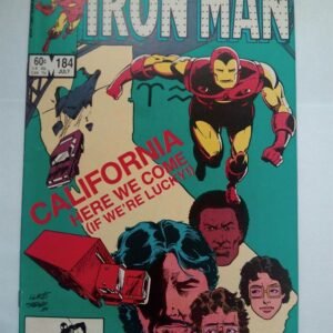 Komiks Iron Man 184 July 1984