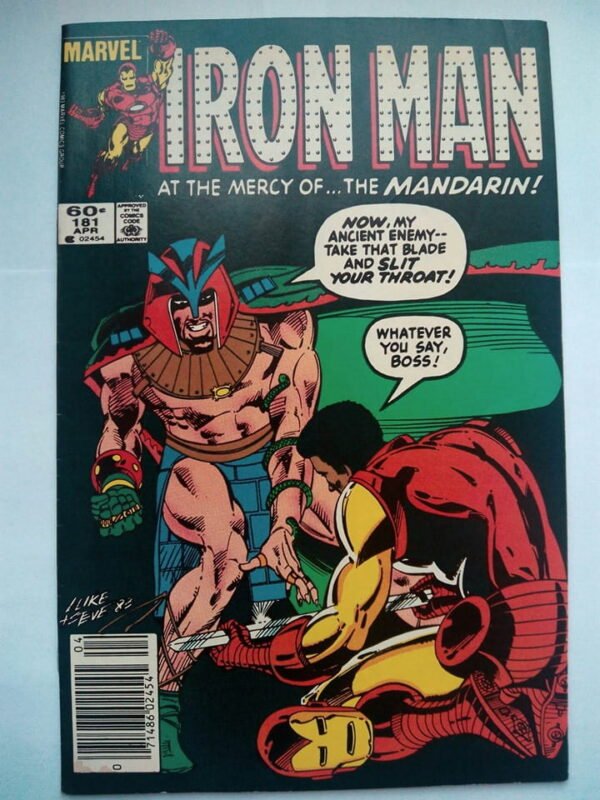 465.jpg Komiks Iron Man 181 April 1983