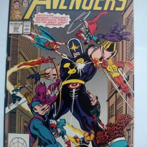 3 x Avengers 301-303 Super Nova Saga 1989