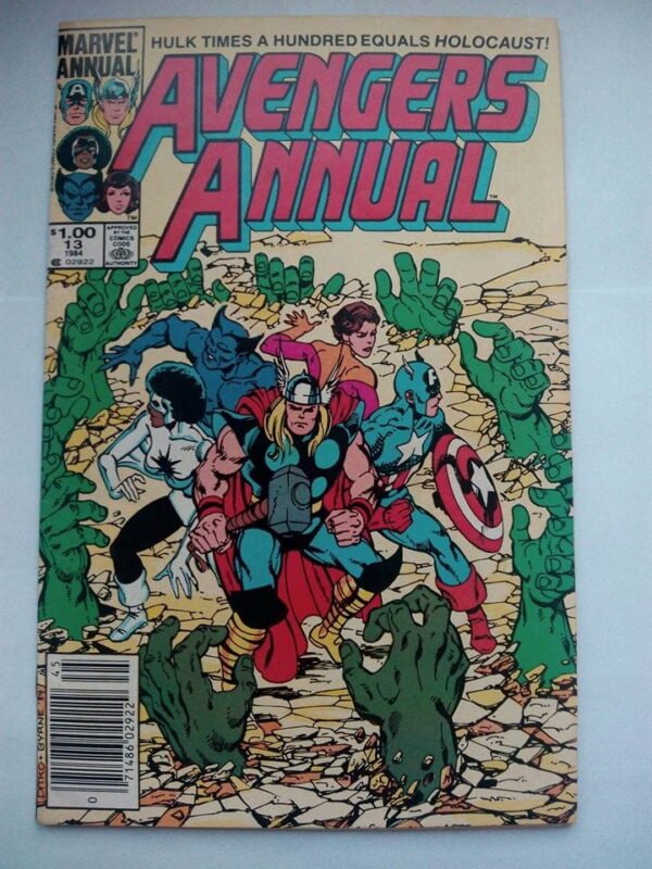 Komiks Avengers Annual 13 1984