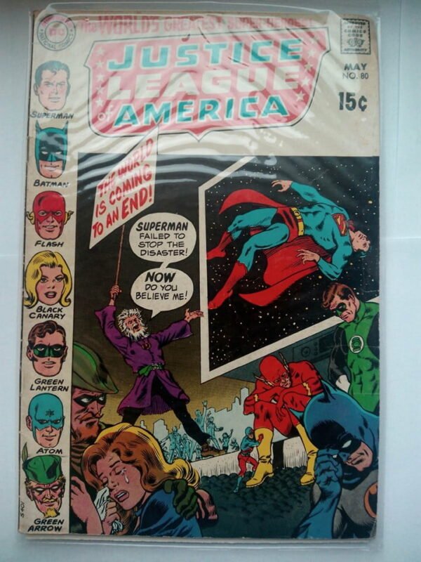 Komiks Justice League of America 80 May 1970