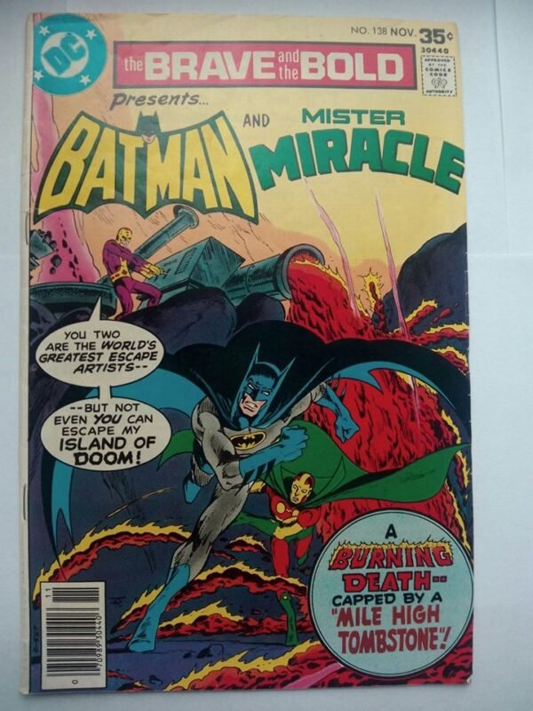 Komiks Brave and Bold 138 November 1977